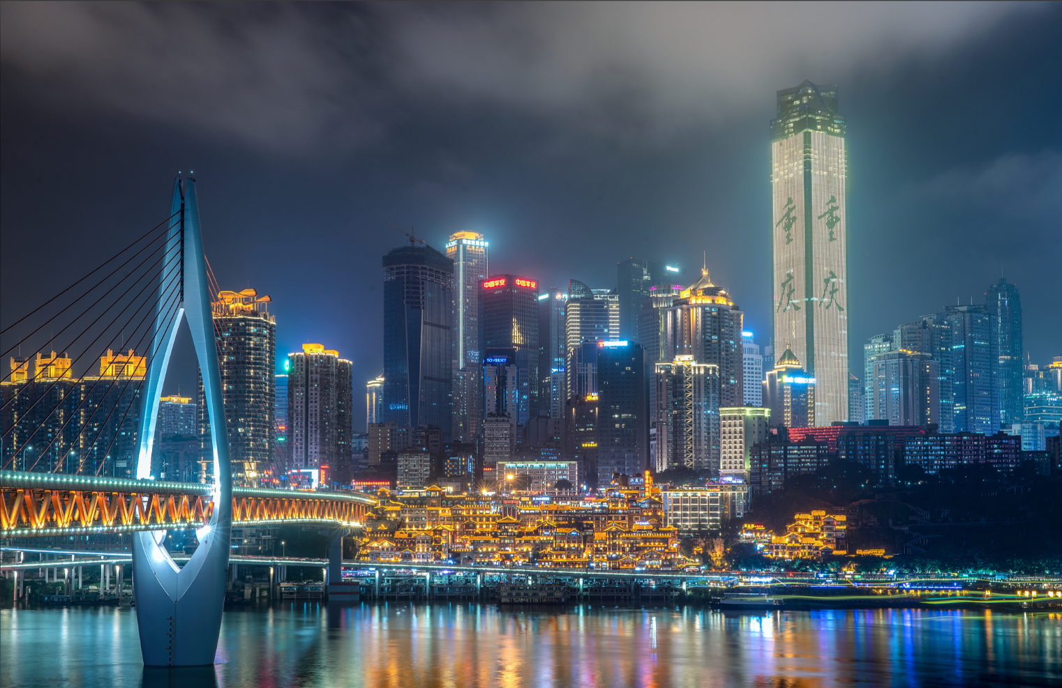 洪崖洞夜景